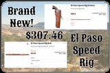 El Paso Speed Rig Belt and Holster by TX Jack - 11 of 11