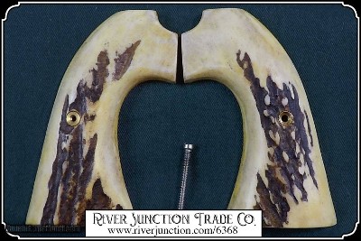 Elk Horn Grips with Bark for the Bisley - Image 14 of 17