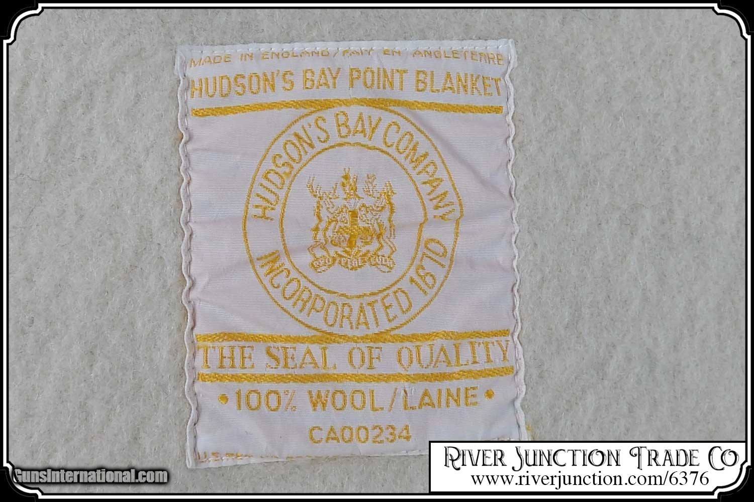 Hudson's Bay 6 Point Blanket Traditional Colors