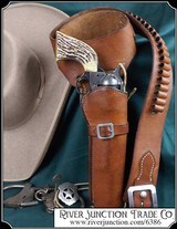 Holster - Vintage John Bianchi #1898H rig. Matt Dillon and GUNSMOKE - 1 of 13