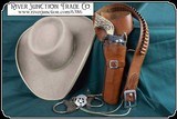 Holster - Vintage John Bianchi #1898H rig. Matt Dillon and GUNSMOKE - 3 of 13