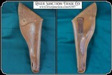 Original Antique Civilian full flap holster - 5 of 9