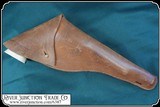 Original Antique Civilian full flap holster - 3 of 9