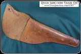 Original Antique Civilian full flap holster - 7 of 9