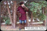 3 piece Buffalo Hide set of cold weather wear for a Giant of a man. - 3 of 11