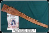 Custom leather single shot rifle case - 2 of 8