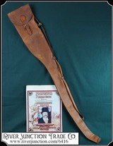 Custom leather single shot rifle case - 1 of 8