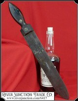 Rare Indian War amputation knife.