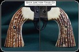 Antique Jigged Bone Grips for original Colt Bisley RJT# 6369 - 4 of 8