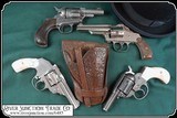 Antique holster for a short barreled Colt Lightning / Thunderer, S&W or many others - 2 of 9