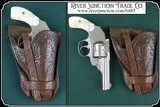 Antique holster for a short barreled Colt Lightning / Thunderer, S&W or many others - 6 of 9