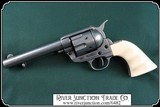 Non- firing 1873 Colt. simulated Ivory grips 5 1/2 inch barrel - 3 of 4