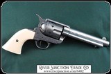 Non- firing 1873 Colt. simulated Ivory grips 5 1/2 inch barrel - 2 of 4