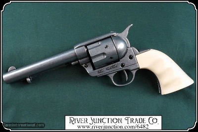 Non- firing 1873 Colt. simulated Ivory grips 5 1/2 inch barrel - Image 3 of 4