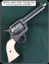 Non- firing 1873 Colt. simulated Ivory grips 5 1/2 inch barrel