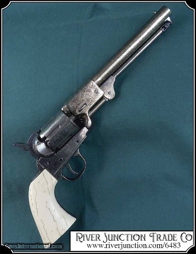 Non- firing pistol - Griswold & Gunnison Confederate Pistol Antique silver/blue