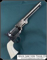 Non- firing pistol - Griswold & Gunnison Confederate Pistol Antique silver/blue