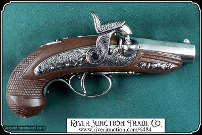 Non-firing pistol - Baby Silver Philadelphia Derringer - Image 2 of 4