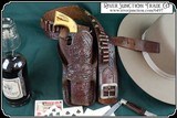 High Art bench made holster with well match hardware store belt - 2 of 12