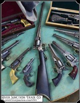 Antiqued 1858 Remington .44 cal. Revolving Percussion Rifle - 1 of 16
