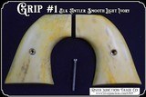 (Special Order) MAKE TO YOUR GUN Smooth Elk, Jigged Elk, and Stag Elk with Bark-Grips - 3 of 16
