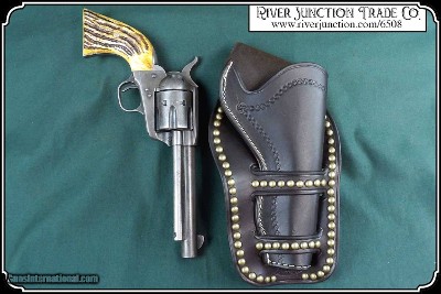 Cross Draw Cheyenne Spotted Holster for 4.75 to 5.5 in Barrel - Image 5 of 9
