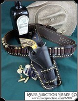 Cross Draw Cheyenne Spotted Holster for 4.75 to 5.5 in Barrel