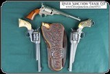 Top Quality Floral Carved Holster for 7 1/2 inch barreled Colt and more - 2 of 11