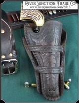 Saddle shop made frontier holster - 1 of 7