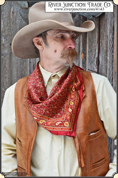 Bandana - Silk Bandana - Calico Print - Image 12 of 13