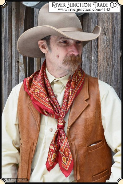 Bandana - Silk Bandana - Calico Print - Image 3 of 13