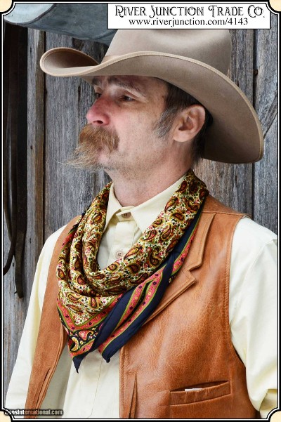 Bandana - Silk Bandana - Calico Print - Image 11 of 13
