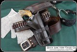 Cheyenne Holster with boarder stamping 4 3/4, 5-1/2 inch barrel. - 2 of 9