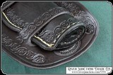 Cheyenne Holster with boarder stamping 4 3/4, 5-1/2 inch barrel. - 8 of 9
