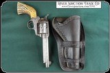 Cheyenne Holster with boarder stamping 4 3/4, 5-1/2 inch barrel. - 5 of 9