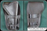 Cheyenne Holster with boarder stamping 4 3/4, 5-1/2 inch barrel. - 6 of 9