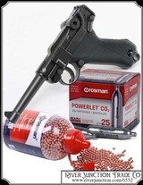 LEGENDS P08 .177 BB GUN AIR PISTOL BLACK : UMAREX AIRGUNS - 1 of 10