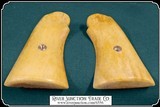 Grips for a Merwin Hulbert two piece ELK HORN SMOOTH - 6 of 8