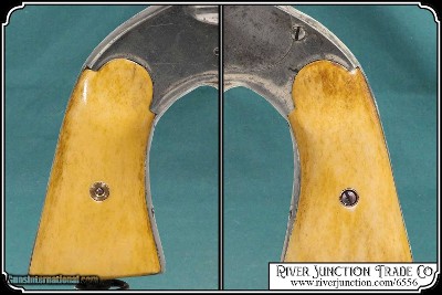 Grips for a Merwin Hulbert two piece ELK HORN SMOOTH - Image 4 of 8
