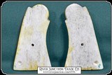 Grips for a Merwin Hulbert two piece ELK HORN SMOOTH - 7 of 8