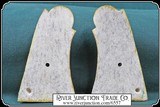 Grips for a Merwin Hulbert two piece ELK HORN WITH BARK - 7 of 8
