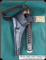 John Cody Maker - Indian War flap holster, Fair Weather Christian belt - 1 of 11
