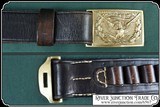 John Cody Maker - Indian War flap holster, Fair Weather Christian belt - 10 of 11