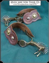 Wild Times spurs & straps Hercules Bronze Spurs - 1 of 8