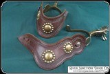 Wild Times spurs & straps Hercules Bronze Spurs - 3 of 8
