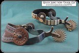 Used engraved Cowboy spurs - 2 of 7