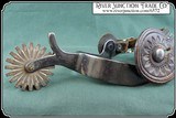 Used engraved Cowboy spurs - 4 of 7
