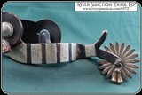Used engraved Cowboy spurs - 3 of 7