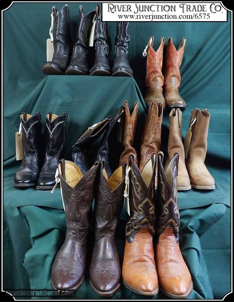 Used cowboy outlet boots for sale