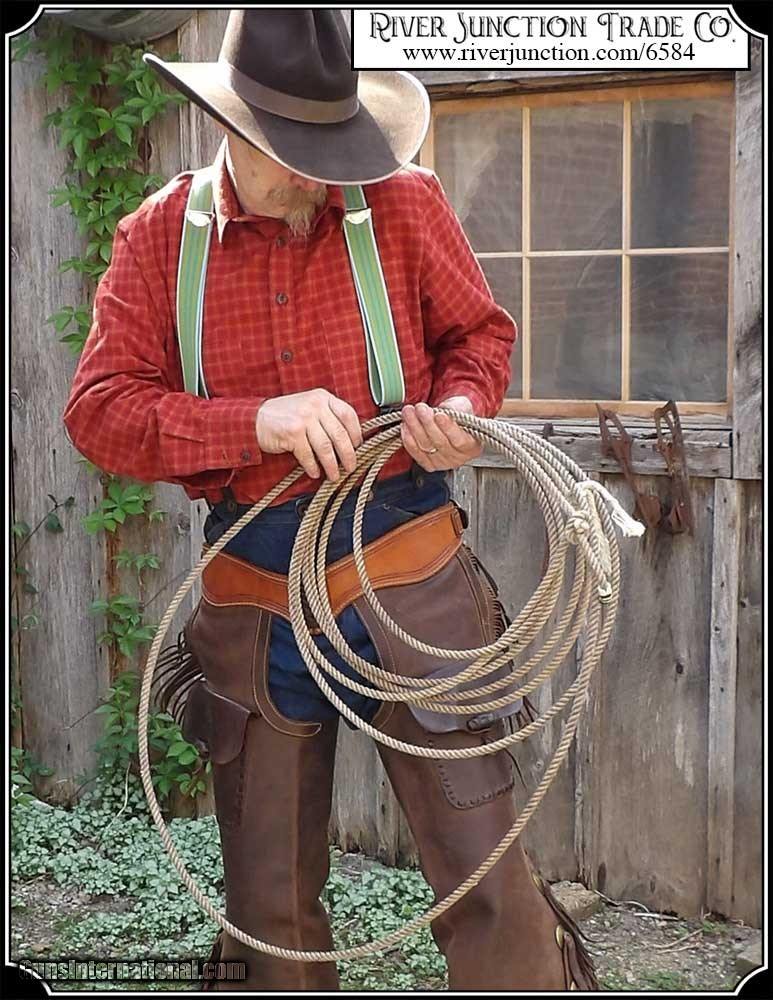 Old Western Lariat Lasso Roping Rope for sale